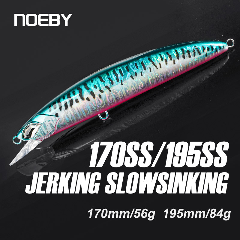 Fishing Lure Jerkbait - เหยื่อปลอม NOEBY Jerking Slow Sinking Minnow