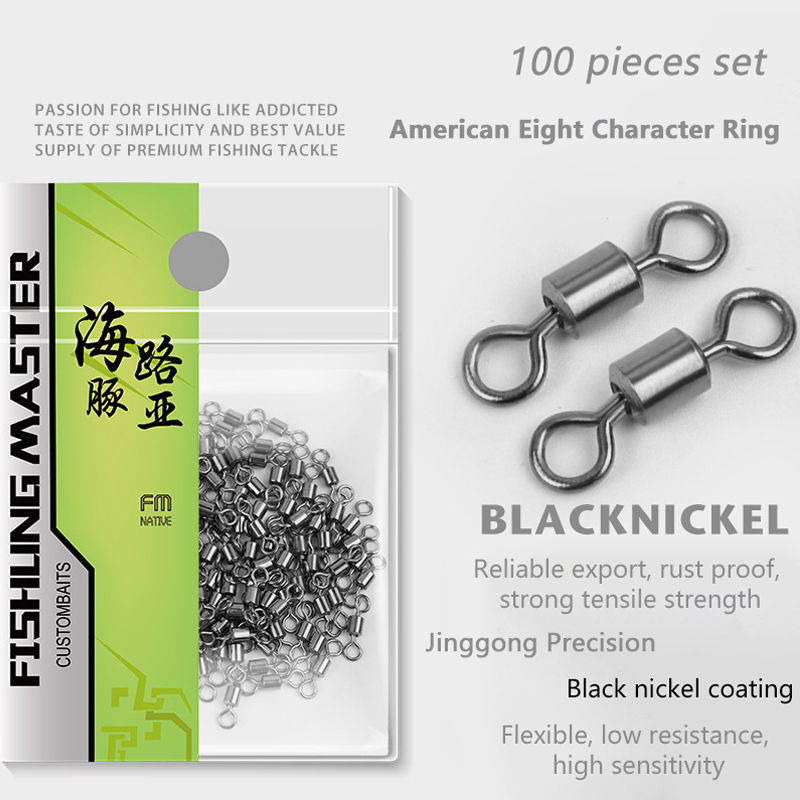 Fishing Lure Making Kit - ★ ▲ ตัวหมุนตกปลา 100 ชิ้น ทำจากสแตนเลส