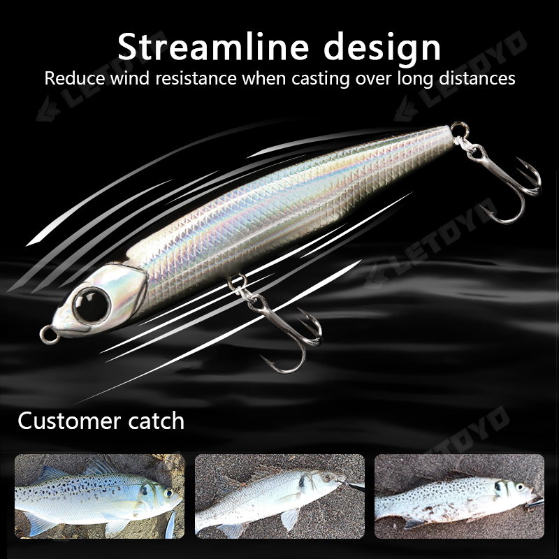 เหยื่อปลอม LETOYO แบบจมน้ำ 17  - Fishing Lure Topwater บทวิจารณ์และราคา