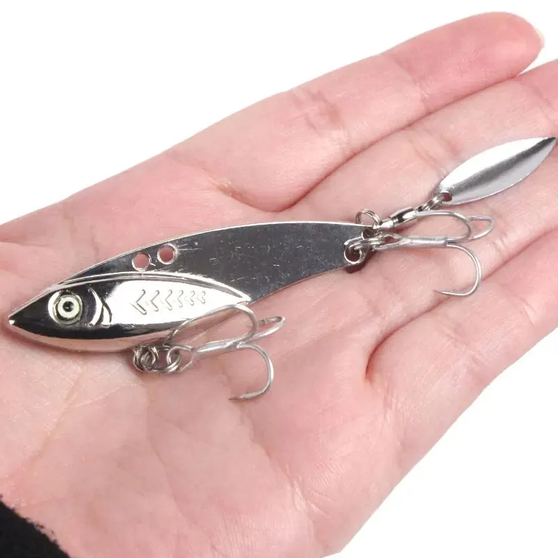 เหยื่อตกปลาโลหะผสมสังกะสี 5g-3 - Fishing Lure Blade Bait บทวิจารณ์และราคา