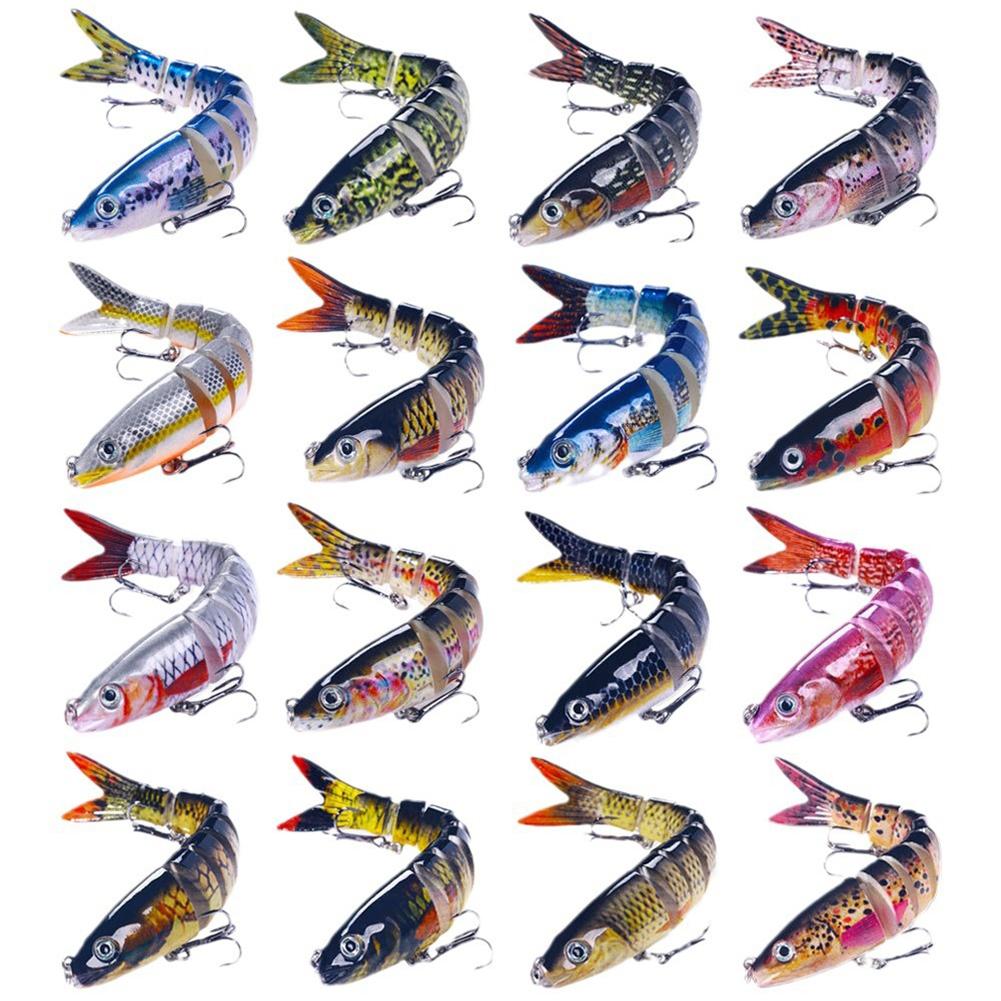 เหยื่อตกปลาแบบหลายข้อต่อ ขนาด  - Fishing Lure Popper บทวิจารณ์และราคา