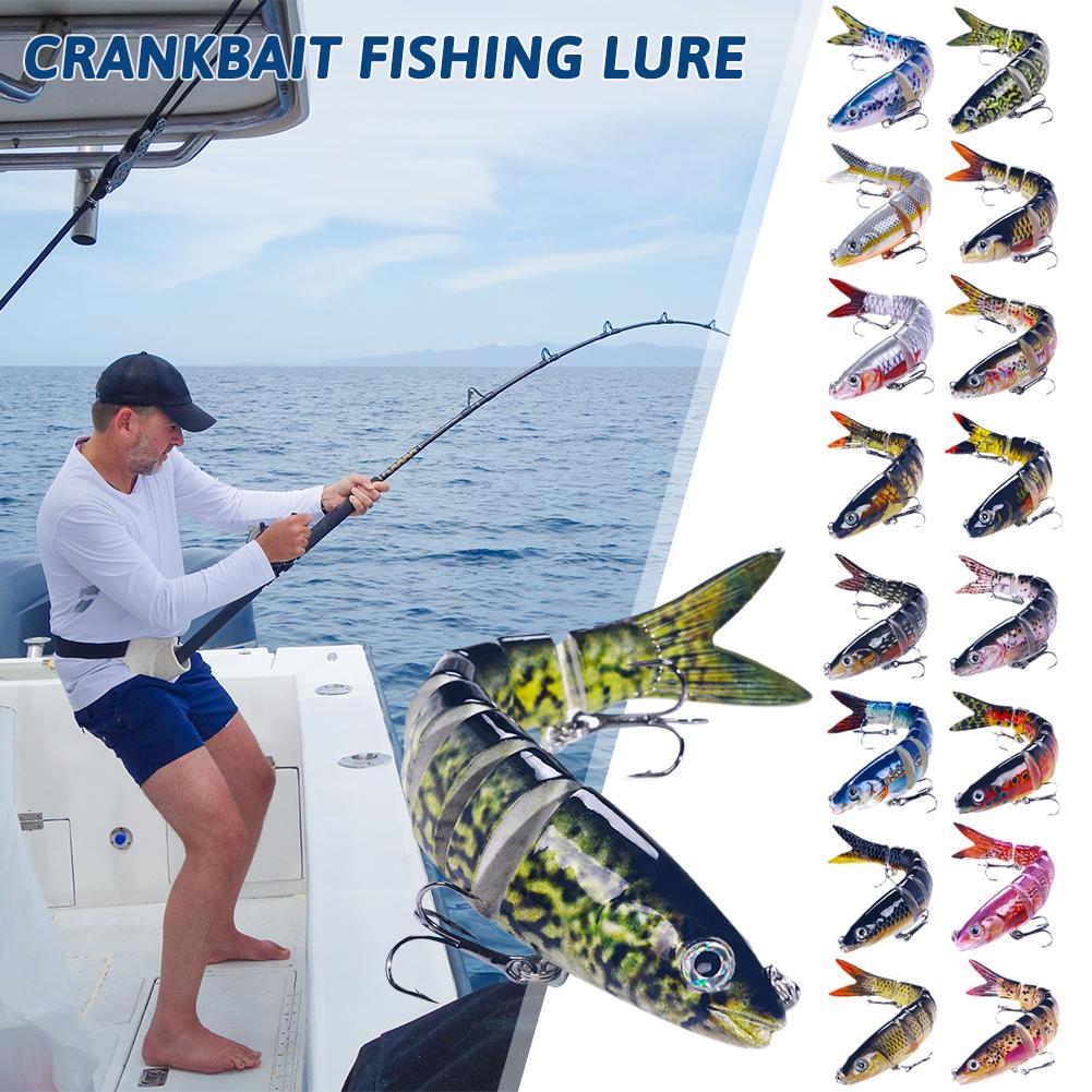 เหยื่อตกปลาแบบหลายข้อต่อ ขนาด  - Fishing Lure Popper บทวิจารณ์และราคา